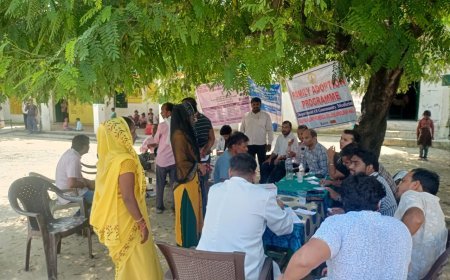 "सेवा पखवाड़ा" के तहत बेलहरी में स्वास्थ्य शिविर का आयोजन*