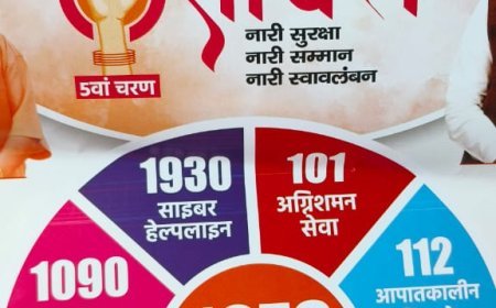 मिशन शक्ति 5.0 : छात्राओं व महिलाओं को हेल्पलाइन नंबर एवं योजनाओं की जानकारी