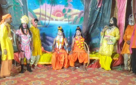 प्रभु sree ram का हनुमान मिलन सुग्रीव मित्रता देख भाव विभोर हुए दर्शक