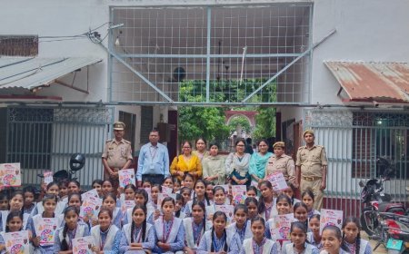 “मिशन शक्ति 5.0” अभियान के अंतर्गत विभिन्न विद्यालयों में जागरूकता एवं संवादात्मक कार्यक्रम का आयोजन