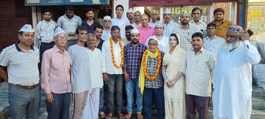 आप' ने प्रयागराज में किया संगठनात्मक विस्तार