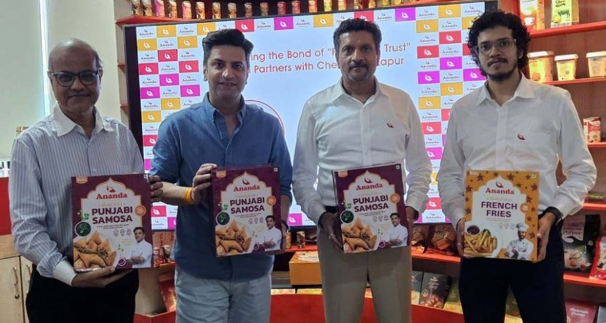 प्रसिद्ध शेफ कुणाल कपूर के साथ आनंदा का नया अध्याय: फ्रोज़न फूड को मिलेगा नया स्वाद