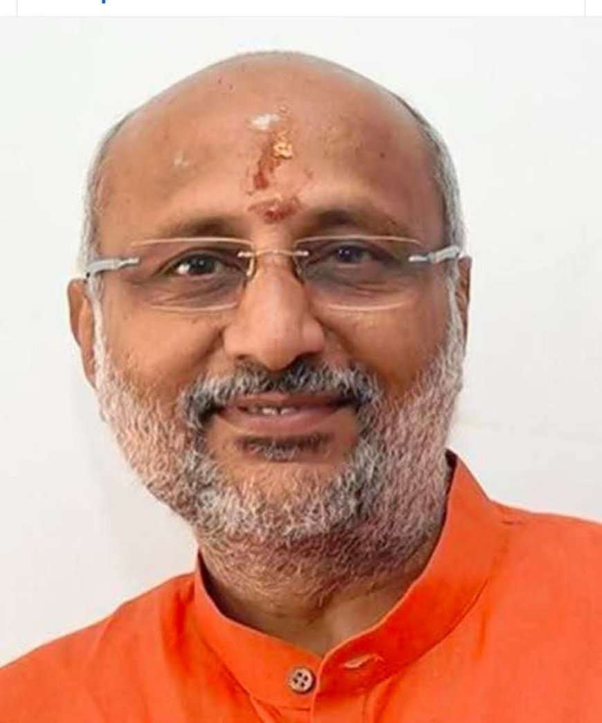 एनडीए प्रत्याशी सी पी राधाकृष्णन की शानदार जीत को लेकर भाजपाइयों ने दी बधाई 