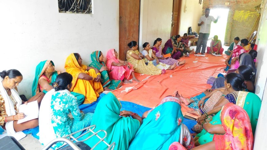 ग्रामीण महिला सशक्तिकरण कार्यक्रम के तत्वाधान में घरेलू हिंसा अधिनियम 2005 पर प्रशिक्षण कार्यक्रम का आयोजन