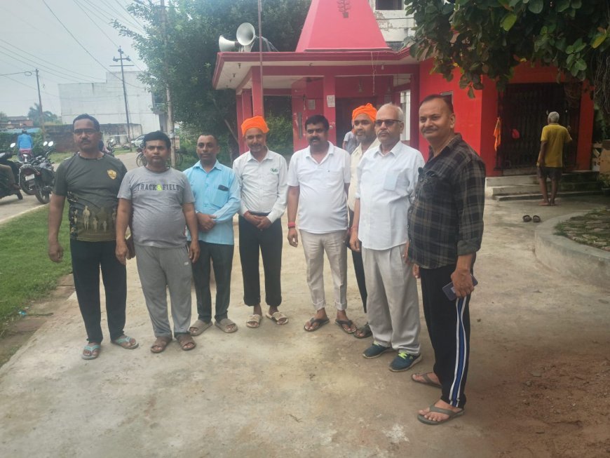 मां सरस्वती व्यवसायी संघ ने स्वच्छता अभियान का किया सफल आयोजन