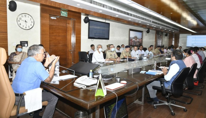 मुख्य सचिव की अध्यक्षता में एनकॉर्ड राज्य स्तरीय समिति की बैठक सफलतापूर्वक संपन्न