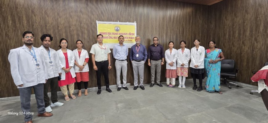 महामाया मेडिकल कॉलेज का स्वास्थ्य जागरूकता अभियान: दंत स्वच्छता पर जोर