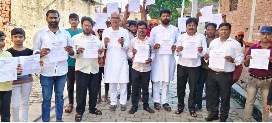 ग्रामीण चोरी और ड्रोन की दहशत से पूरी रात जाग रहे 