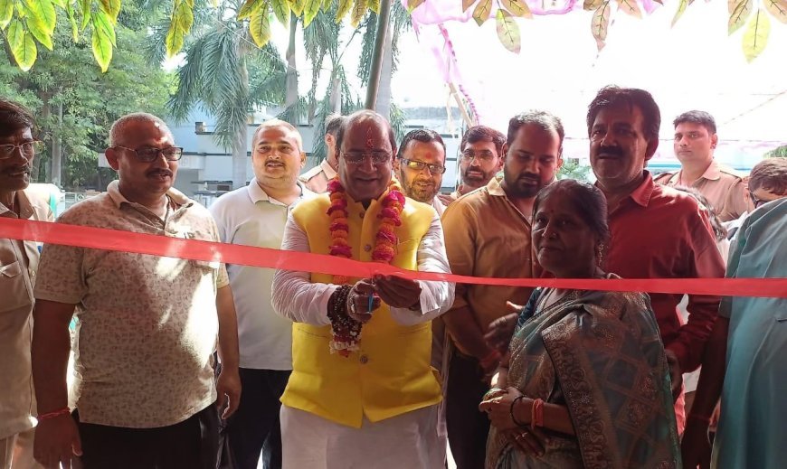 विधायक मैथानी ने पांडे डिपार्टमेंटल स्टोर का उद्घाटन किया