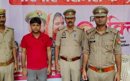 रावतपुर पुलिस ने मिशन शक्ति 5.0 अभियान के तहत युवक को गिरफ्तार किया