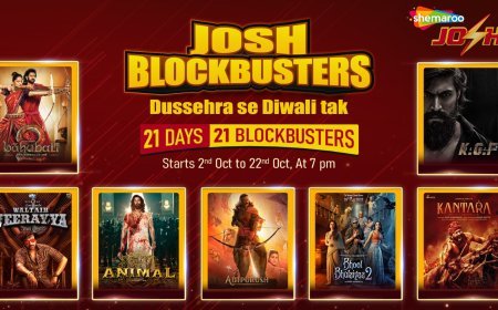 21 दिन, 21 ब्लॉकबस्टर: Shemaroo Josh पर फेस्टिव मूवी धमाका
