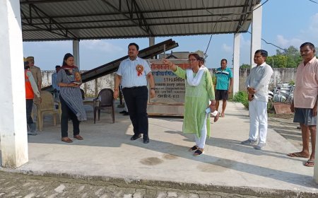 जिलाधिकारी ने किया डंपिंग यार्ड का निरीक्षण, कचरा निस्तारण के लिए दिए सख्त निर्देश