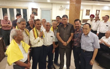 International Senior Citizens दिवस पर वरिष्ठ जनों का सम्मान