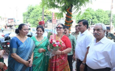 स्नेह पैथोलॉजी लैब के नए भवन का  शुभारम्भ