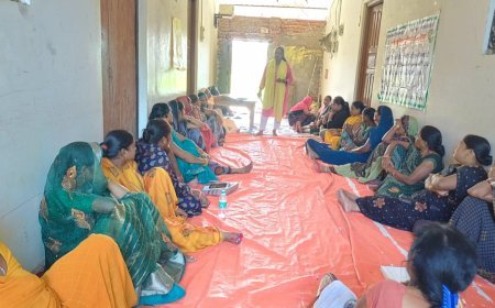 नारी संघ लीडर एवं परियोजना स्टॉफ का एक दिवसीय प्रशिक्षण का आयोजन