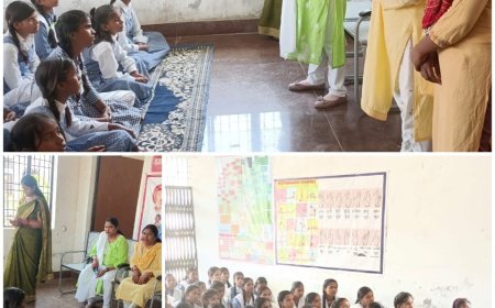 “मिशन शक्ति 5.0” के अंतर्गत छात्राओं से संवाद सशक्तिकरण की ओर एक सार्थक पहल