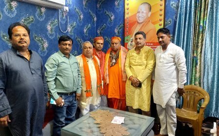 लक्ष्मी गणेश मूर्ति विसर्जन रथ यात्रा का आयोजन