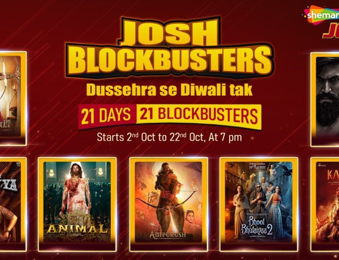 21 दिन, 21 ब्लॉकबस्टर: Shemaroo Josh पर फेस्टिव मूवी धमाका