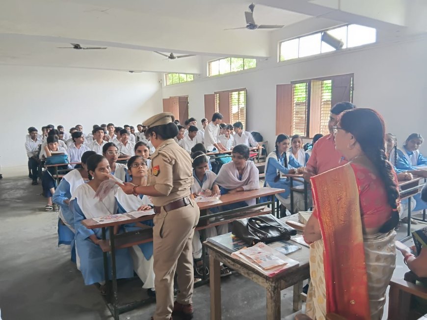 मिशन शक्ति फेस 5.0 अभियान के तहत जनपद के विभिन्न इंटर कॉलेज एवं महाविद्यालय में कार्यक्रम का आयोजन