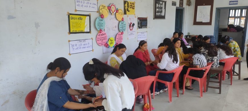 प्रतियोगिता से छात्राओं में छिपी प्रतिभा उजागर करना : प्राचार्या