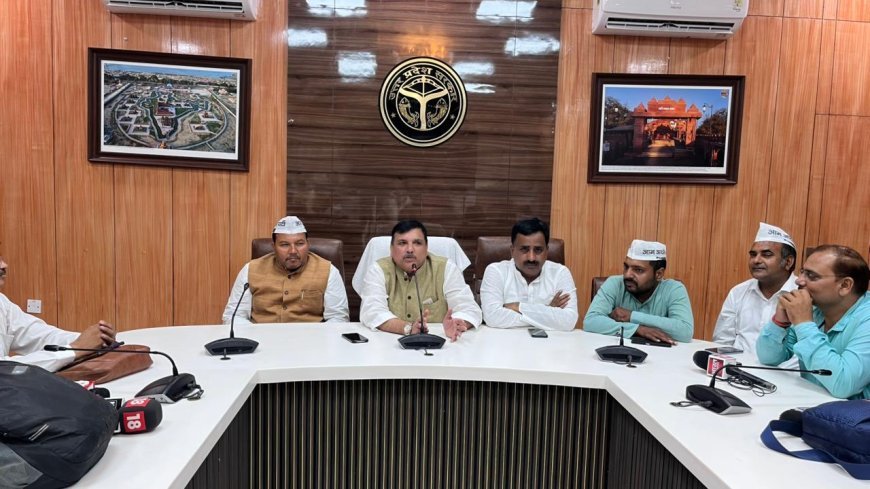 आप की रोजगार दो पदयात्रा की तिथियां बदली , बिहार चुनाव के मतदाता सूची में भारी अंतर: संजय सिंह 
