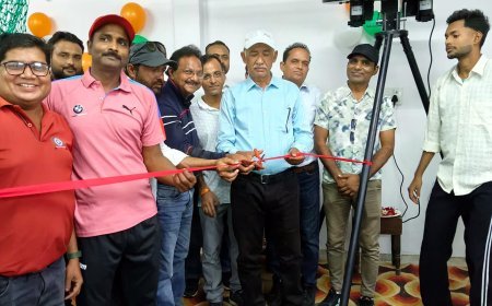 एसए इंडोर क्रिकेट क्लब का हुआ उद्घाटन