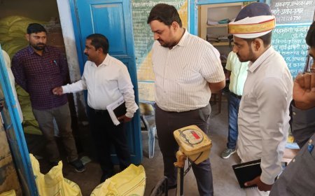 भ्रष्टाचार की भनक पर हड़कंप : जिलाधिकारी अम्बेडकरनगर का सरप्राइज निरीक्षण