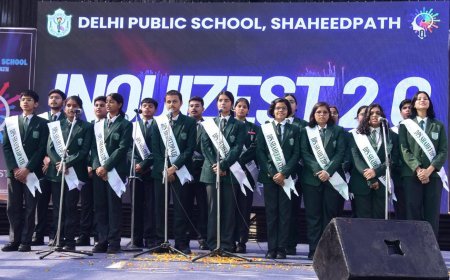 दिल्ली पब्लिक स्कूल शहीद पथ ने इंक्विजिस्ट 2.O” का किया आयोजन