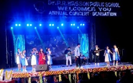 डॉ. पीआर वासन पब्लिक स्कूल में 'स्वच्छ भारत' की गूंज, शिव तांडव ने जीता दिल