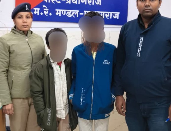 ऑपरेशन नन्हे फरिश्ते के तहत दो नाबालिग बच्चों को चाइल्डलाइन किया सुपुर्द