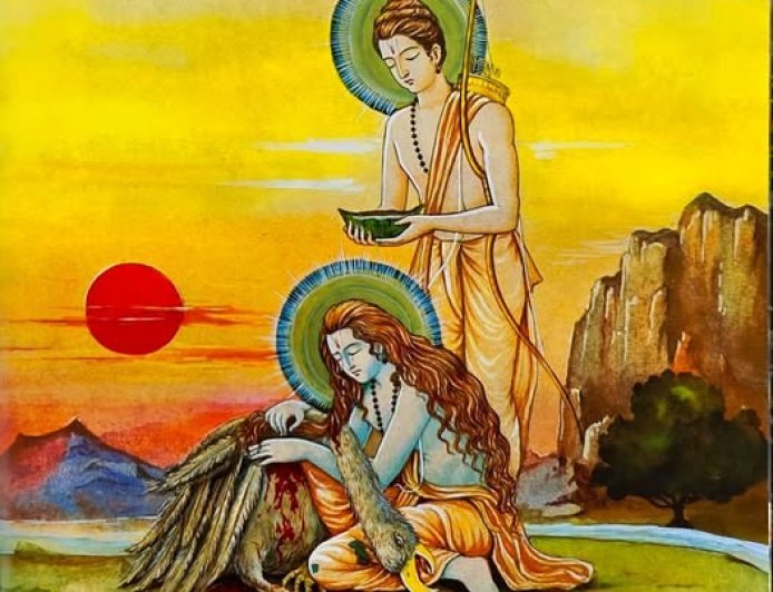 गृध्रराज जटायु का आत्मोत्सर्ग: सीता हरण और राम से अंतिम भेंट