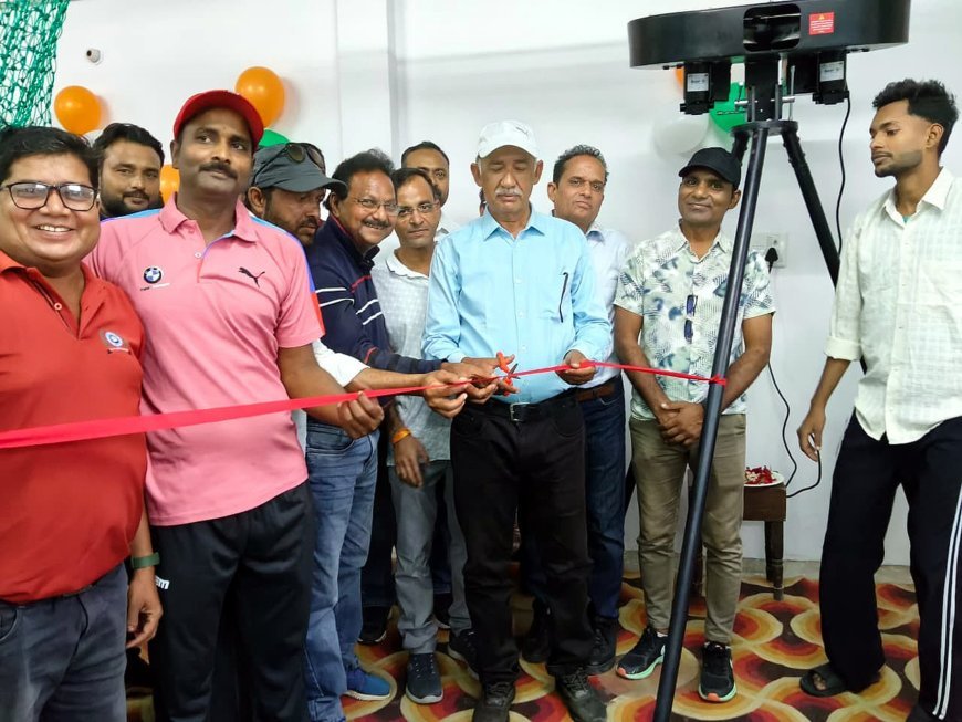 एसए इंडोर क्रिकेट क्लब का हुआ उद्घाटन