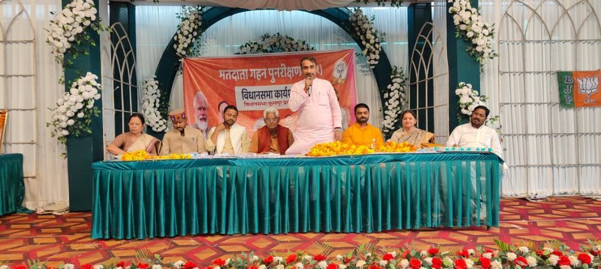 लोकतंत्र में सबसे महत्वपूर्ण भूमिका मतदाताओं की है :  दीपक पटेल 