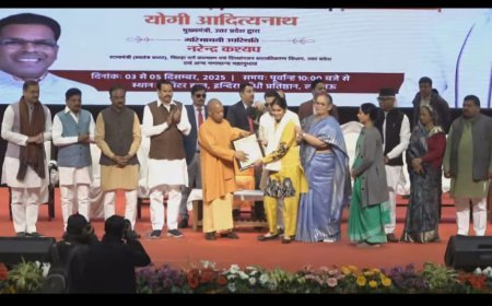 सीएम योगी ने किया सम्मानित: आस्था राय बनीं 'प्रेरणा स्त्रोत', DOSTI की समावेशी शिक्षा का डंका