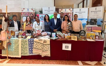 साइप्रस में भारतीय कला का डंका: मधुबनी और वारली ने मोहा मन