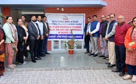 Lucknow Public School में 'आयकर: राष्ट्र निर्माण का आधार' पर विशेष सत्र आयोजित