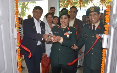 छावनी परिषद चिकित्सालय को मिली आधुनिक सौगात: डिजिटल एक्स-रे और डेंटल चेयर का लोकार्पण