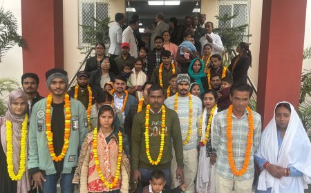 राष्ट्रीय लोक अदालत प्रयागराज में रिकॉर्ड 2.27 लाख से अधिक मामलों का निपटारा