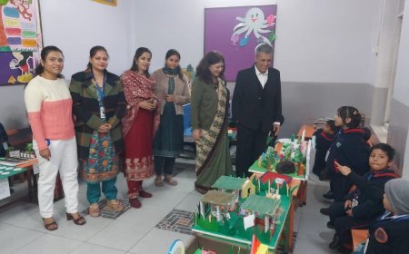 स्प्रिंगडेल्स हायर सेकेंडरी स्कूल मे एक दिवसीय विज्ञान प्रदर्शनी का आयोजन 