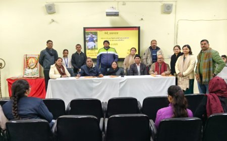 नैनी महाविद्यालय में गूंजी अटल जी की स्मृतियां: काव्य पाठ और भाषण प्रतियोगिता का आयोजन