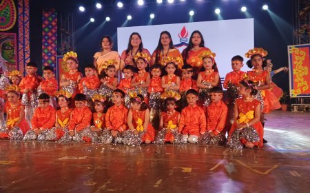 'झंकार 2025' में बिखरे भारतीय संस्कृति के रंग: नन्हे कलाकारों की प्रस्तुतियों ने जीता दिल