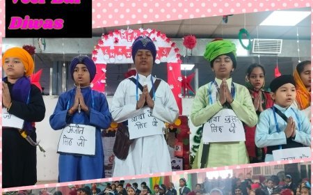 बलिदान की अमर गाथा: अवध कॉलेजिएट स्कूल के विद्यार्थियों ने चार साहिबज़ादों की वीरता को किया नमन