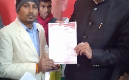 रसड़ा को दिल्ली से जोड़ने की मांग: सामाजिक कार्यकर्ता ने सांसद राजीव राय को सौंपा ज्ञापन