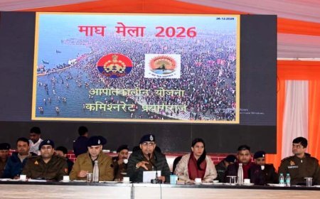 माघ मेला-2026: प्रयागराज में 'क्राउड कंट्रोल' का महाभ्यास, आपातकालीन स्थिति से निपटने की परखी गई तैयारी