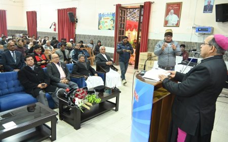 SJC में सद्भाव का संगम: बिशप लुईस मस्करेनहास के नेतृत्व में क्रिसमस मिलन संपन्न