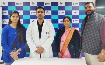 मैक्स लखनऊ का कमाल: रोबोटिक तकनीक से युवती के पैंक्रियाज से निकाला 'अंगूर' के आकार का दुर्लभ ट्यूमर