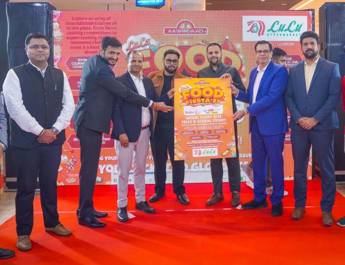 लखनऊ में 'लुलु फूड फ़िएस्टा 2025' का भव्य आगाज़; मास्टरशेफ फाइनलिस्ट ने किया उद्घाटन