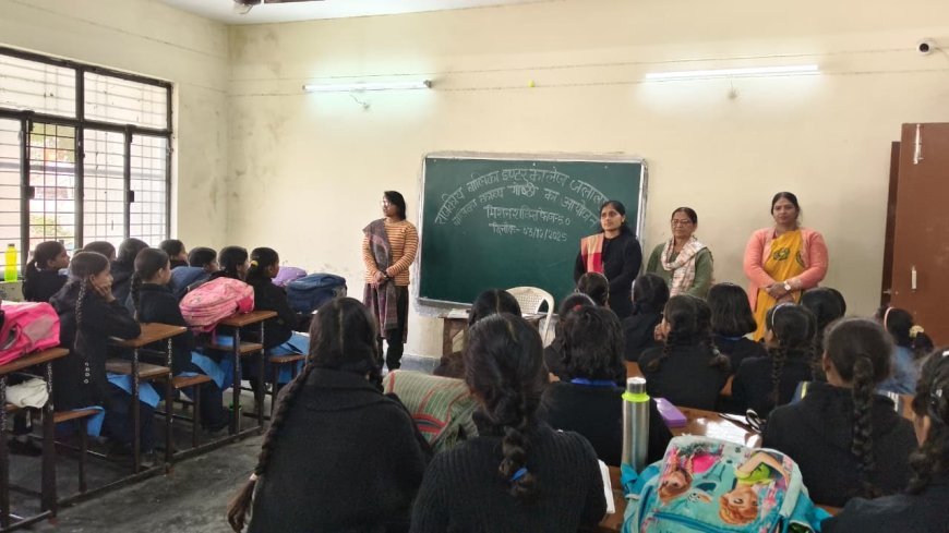 मिशन शक्ति 5.0: अम्बेडकरनगर में बालिका काव्य गोष्ठी का आयोजन