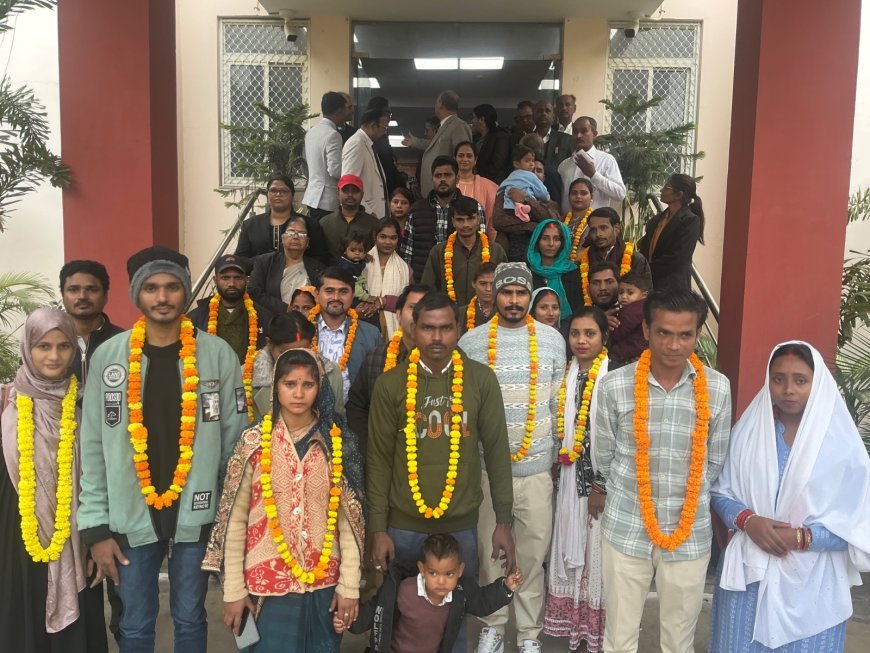 राष्ट्रीय लोक अदालत प्रयागराज में रिकॉर्ड 2.27 लाख से अधिक मामलों का निपटारा