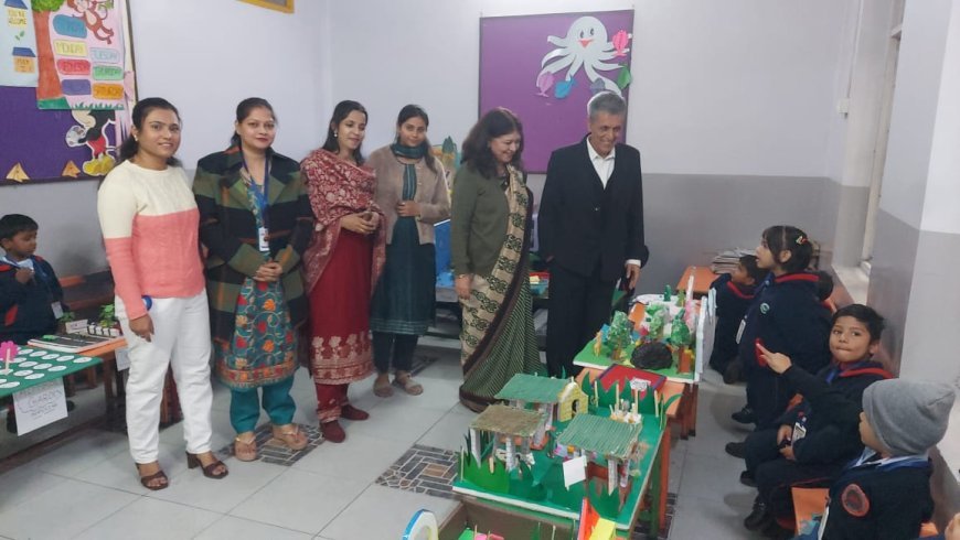 स्प्रिंगडेल्स हायर सेकेंडरी स्कूल मे एक दिवसीय विज्ञान प्रदर्शनी का आयोजन 